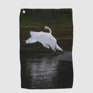 Trumpeter Swan Golf Towel