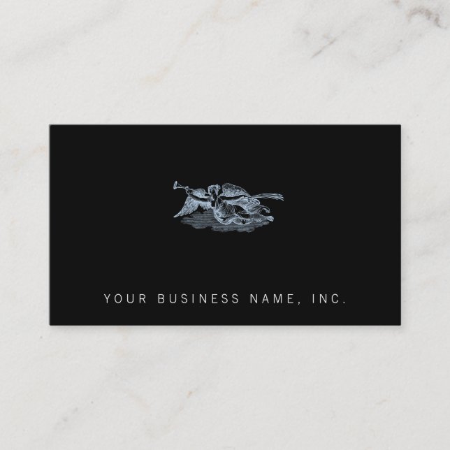 Trumpeting Angel Business Card (Front)