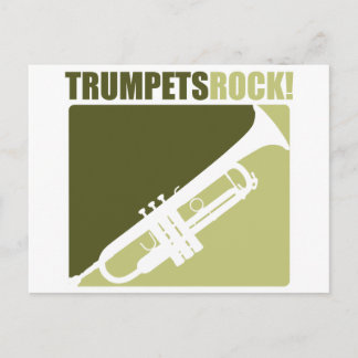 Trumpets Rock! Postcard