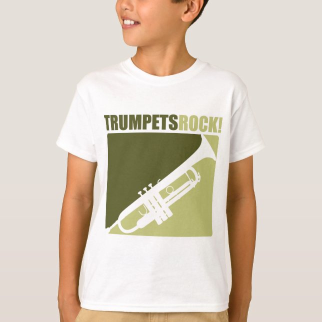 Trumpets Rock! T-Shirt (Front)