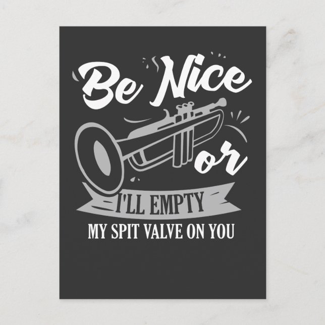 Trumpets - Spit Valve Postcard (Front)