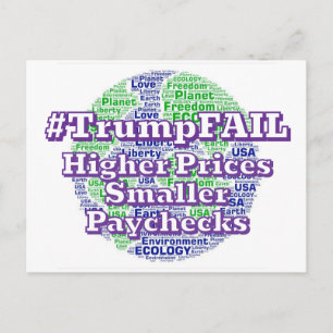 #trumpFAIL (Planet Earth) Postcard