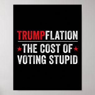 Trumpflation - Funny Liberal And Progressive  Poster