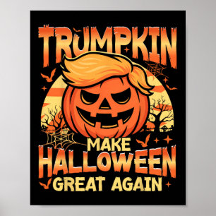 Trumpkin 2025 Usa Make Halloween Great Again Funny Poster