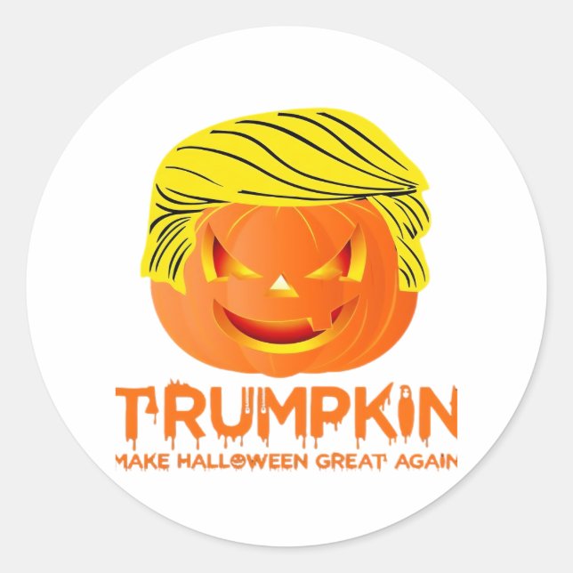 Trumpkin – Are You Scared? Classic Classic Round Sticker (Front)