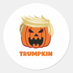 Trumpkin Classic Design Round Sticker