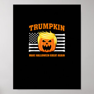 Trumpkin Classic Halloween - Make Halloween Great  Poster
