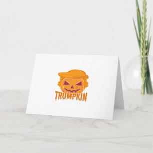 Trumpkin Classic – Pumpkin President Style Card