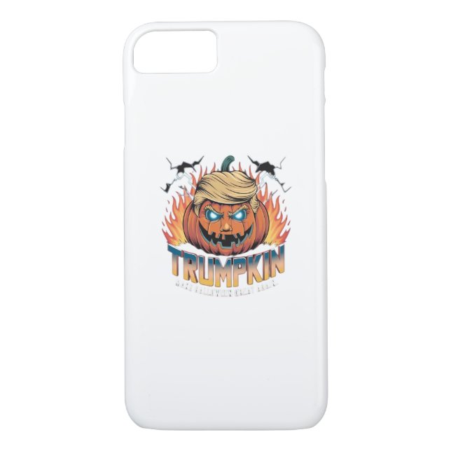 Trumpkin Classic – Spooky Pumpkin Design Case-Mate iPhone Case (Back)