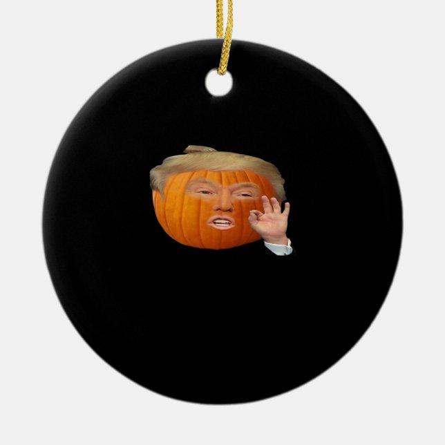 Trumpkin Design Basic & Classic Ceramic Ornament (Front)