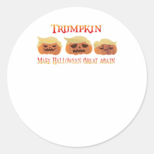 Trumpkin Funny Design Classic Round Sticker