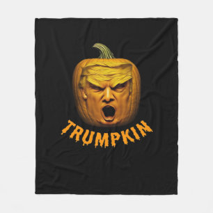 Trumpkin – Funny Donald Pumpkin Halloween Classic Fleece Blanket