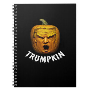 Trumpkin – Funny Donald Pumpkin Halloween Notebook