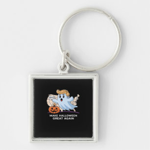 Trumpkin Funny Halloween Boo - Make Halloween Grea Key Ring