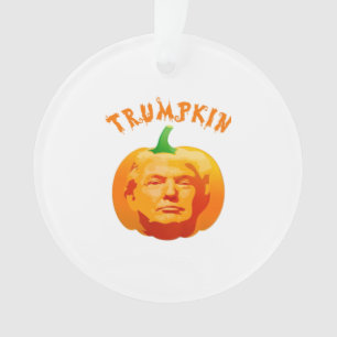Trumpkin Funny Halloween Costume – Retro MAGA Styl Ornament
