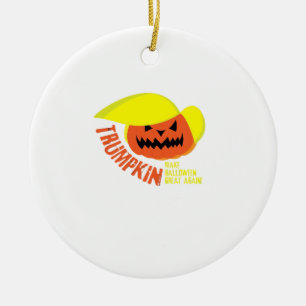Trumpkin – Funny Mash Ceramic Ornament