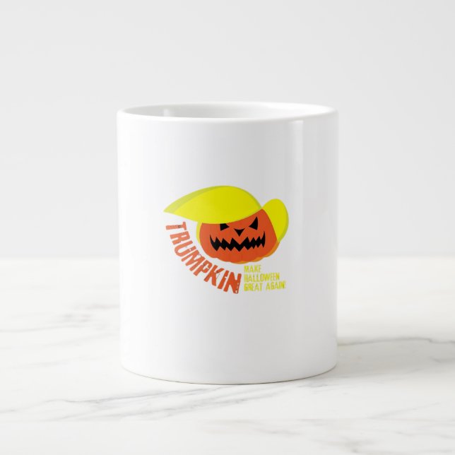 Trumpkin – Funny Mash Large Coffee Mug (Front)
