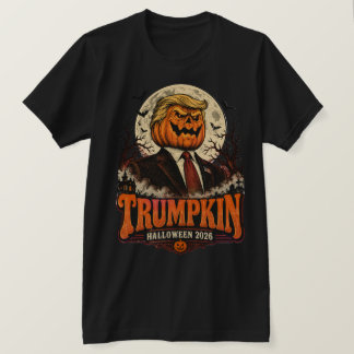 Trumpkin Halloween 2026 Funny  T-Shirt