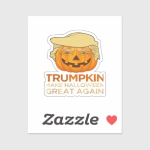 Trumpkin Halloween Funny Classic