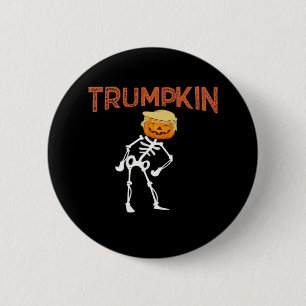 Trumpkin Halloween Funny Classic 6 Cm Round Badge