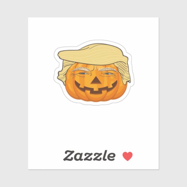 Trumpkin Halloween Funny Classic – Basic Fall Slot (Sheet)