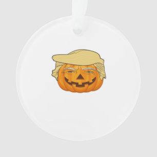 Trumpkin Halloween Funny Classic – Basic Fall Slot Ornament