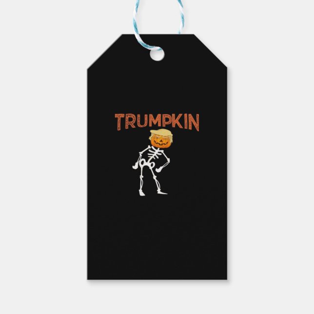 Trumpkin Halloween Funny Classic Gift Tags (Front)