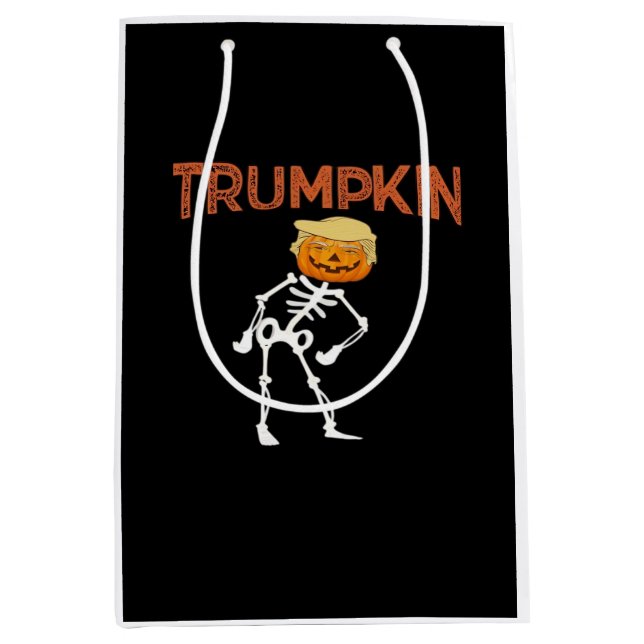 Trumpkin Halloween Funny Classic Medium Gift Bag (Front)