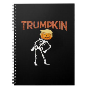 Trumpkin Halloween Funny Classic Notebook