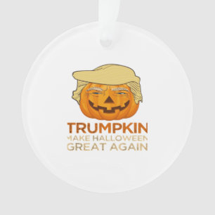 Trumpkin Halloween Funny Classic Ornament
