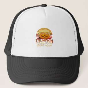Trumpkin Halloween Funny Classic Trucker Hat