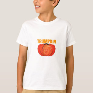 Trumpkin Halloween Jack O Lantern Graphic Funny T-Shirt