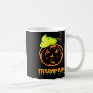 Trumpkin Halloween Pumpkin Pie Slime Funny Font Sh Coffee Mug