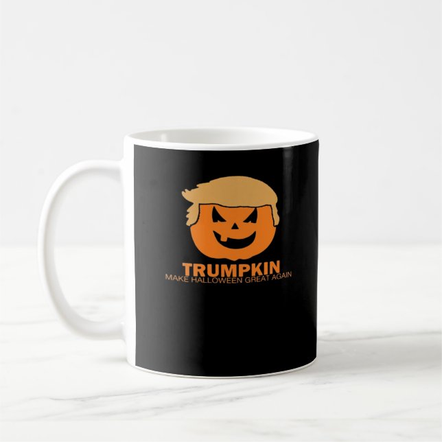 Trumpkin - Make Halloween Great Again Classic Coffee Mug (Left)