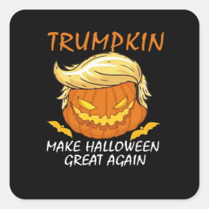 Trumpkin Make Halloween Great Again Classic – Funn Square Sticker