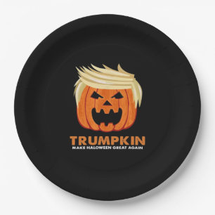 Trumpkin Make Halloween Great Again Classic – Limi Paper Plate