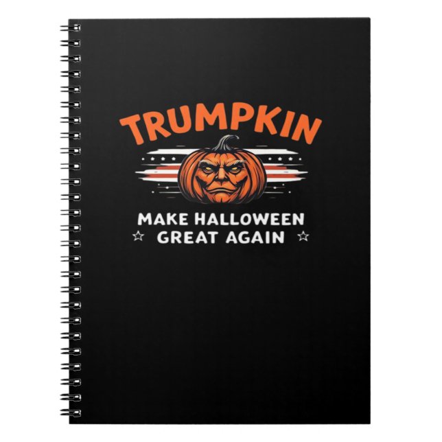 Trumpkin Make Halloween Great Again Classic Notebook (Front)