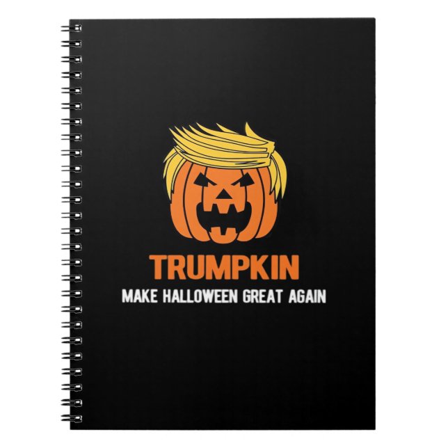Trumpkin Make Halloween Great Again Classic Notebook (Front)