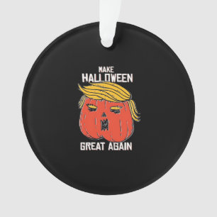 Trumpkin Make Halloween Great Again Classic – Retr Ornament