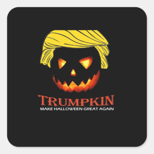 Trumpkin Make Halloween Great Again Classic – Slot Square Sticker