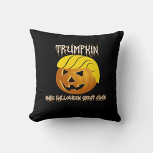 Trumpkin Make Halloween Great Again Cushion