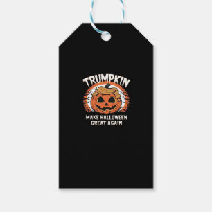 Trumpkin Make Halloween Great Again Funny Gift Tags