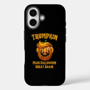 Trumpkin Make Halloween Great Again Funny Politics iPhone 16 Case
