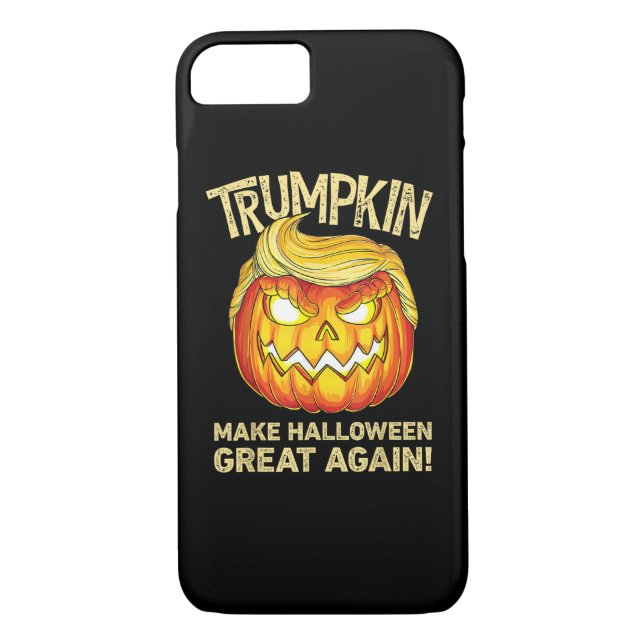 Trumpkin Make Halloween Great Again Funny Pumpkin  Case-Mate iPhone Case (Back)
