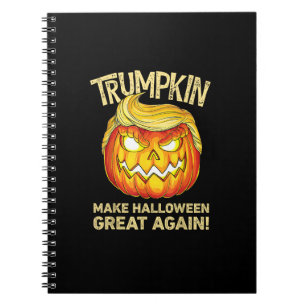 Trumpkin Make Halloween Great Again Funny Pumpkin Notebook