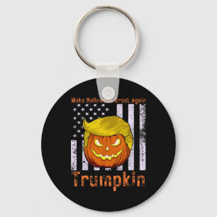 Trumpkin Make Halloween Great Again Funny Sarcasti Key Ring