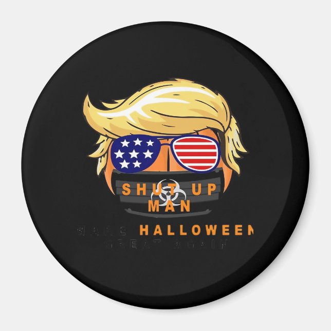 Trumpkin Make Halloween Great Again Gift Classic Magnet (Front)
