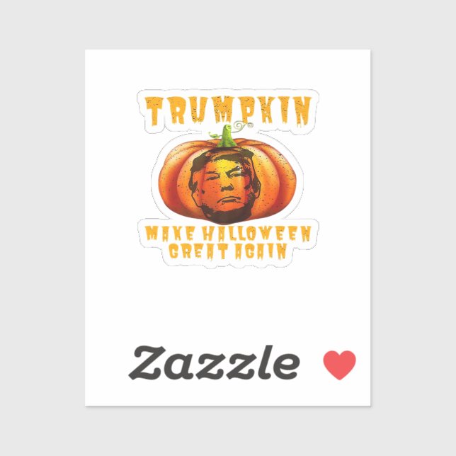 Trumpkin Make Halloween Great Again Graphic Funny  (Sheet)