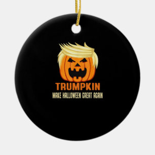 Trumpkin Make Halloween Great Again – Halloween Ni Ceramic Ornament