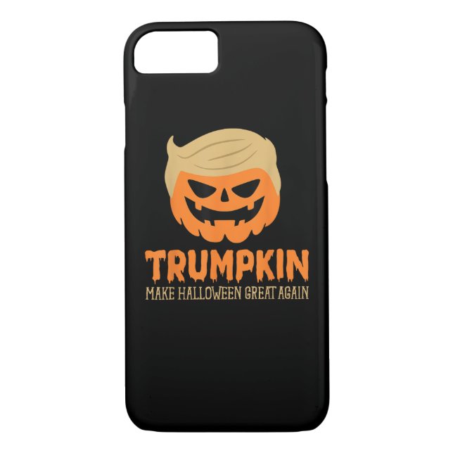 Trumpkin Make Halloween Great Again Jack O Lantern Case-Mate iPhone Case (Back)